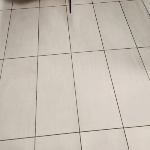 CFS Floor care ceramic tile after cleaning